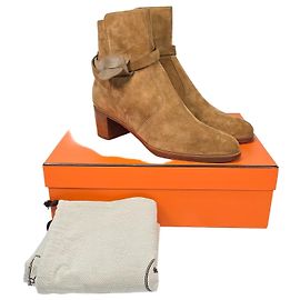 Hermès Botines franceses Multicolor