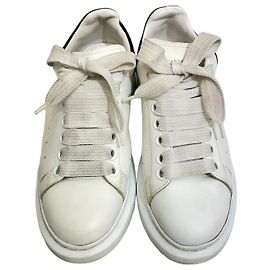 Alexander Mcqueen Plateau-Sneaker Weiß