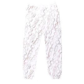 Hermès Pantalones de jogging Plata