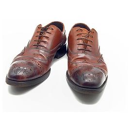 Prada Mocassin en cuir Rouge