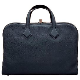Hermès Valigetta Victoria II Nero Argento Multicolore
