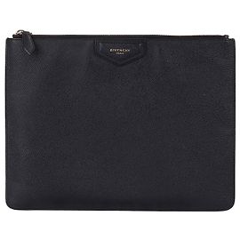 Givenchy Antigona Black Medium Unisex Clutch Bag Black