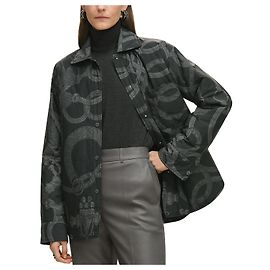 Hermès Sovracamicia reversibile Palefroi Remix da donna Nero