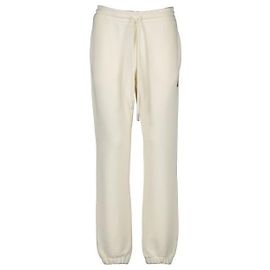Moncler Calças de moletom de algodão com patch de logotipo Branco