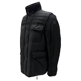 Moncler Men's Blazer Padded Jacket Black