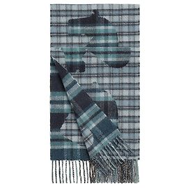 Hermès Cachecol Tartan Echec au Roi Multicor
