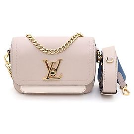 Louis Vuitton Bolsa Tote e Bolsa de Ombro Lockme Tender Marrom