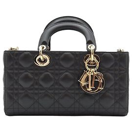 Lady Dior Medium Black Schwarz