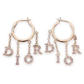 Dior Pendientes Evolution para mujer (Oro rosa) Multicolor