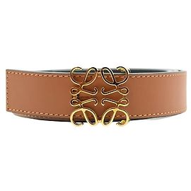 Loewe Ceinture en cuir Marron