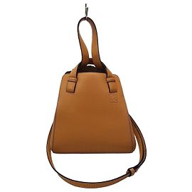 Loewe Hammock Nugget Bag Brown