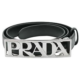 Prada Ceinture Saffiano Noir