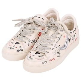Zadig & Voltaire Ungetragene FLY ON Sneaker Weiß