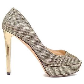 Jimmy Choo Escarpins Glitter Dahlia Doré