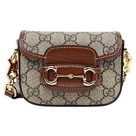 Gucci Mini bolsa transversal Horsebit Multicor