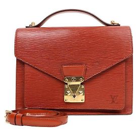 Louis Vuitton Sac Epi Montsouris marron Marron
