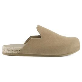 Prada Mule de camurça Laranja
