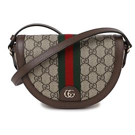Gucci Piccola borsa a tracolla Ophidia Marrone
