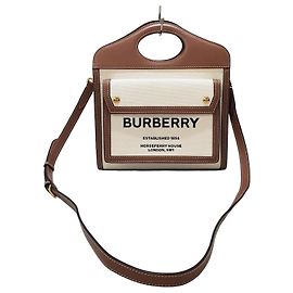 Burberry Mini bolsa de bolso em canvas Multicor