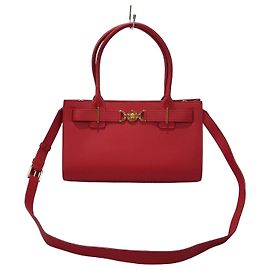 Versace Medusa Tote Bag Red