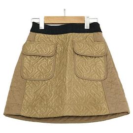 Burberry Saia acolchoada Monogram para crianças Marrom