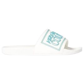 Versace Rubber Slide White