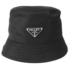 Prada Nylon Bucket Hat Black