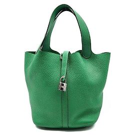 Hermès Lock Picotin Vert