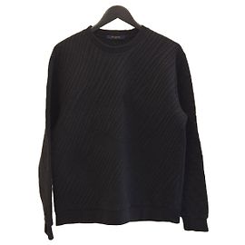 Louis Vuitton Multi Signature Crewneck Black Condition Black