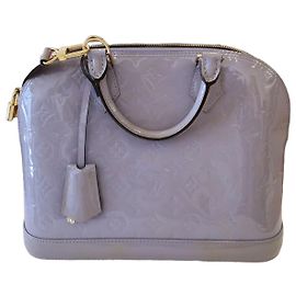 Louis Vuitton Vernis Monogram Alma PM Porpora
