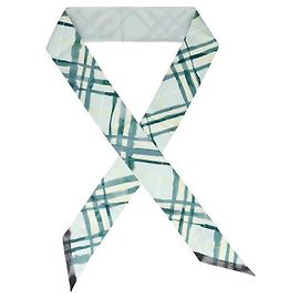Burberry Lenço de seda Twilly para mulher Multicor