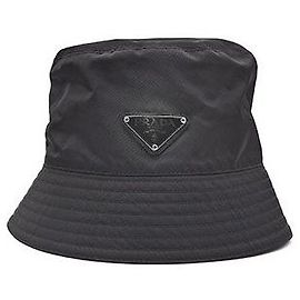 Prada Nylon Bucket Hat Black
