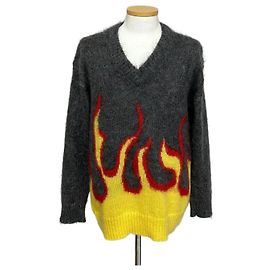 Suéter de punto Prada Flame Multicolor