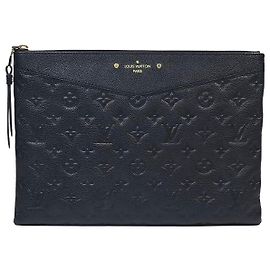 Louis Vuitton Pochette Daily en cuir Monogram Empreinte Noir
