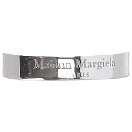 Maison Martin Margiela Logo Ring Silvery