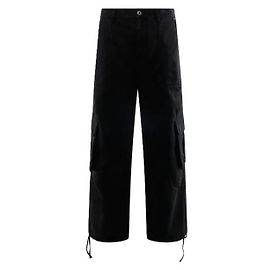Loewe Pantalones cargo de algodón Negro