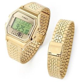 Maison Martin Margiela Bracciale Orologio Digitale D'oro