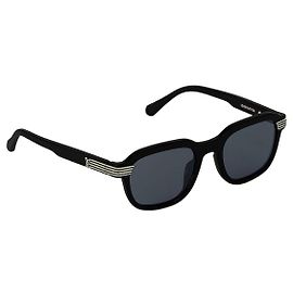 Louis Vuitton Square Round Sunglasses Black Black