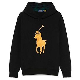 Ralph Lauren Big Pony Hoodie Schwarz