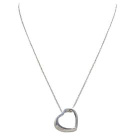 Tiffany & Co Collana Open Heart in argento vintage Argento