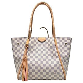 Louis Vuitton Borsa Tote Damier Azur Propiano Multicolore