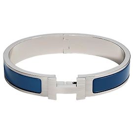 Hermès Bracciale Clic Clic HH da uomo Ultramarine Multicolore