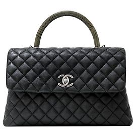 Chanel Anse Caviar Coco Noir