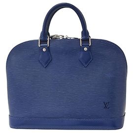 Louis Vuitton Epi Alma PM Bleu