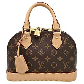 Louis Vuitton Monogram Alma BB Schwarz