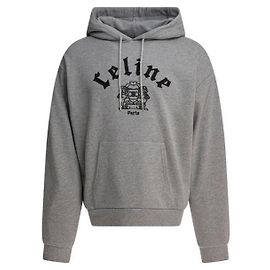 Céline Sudadera Loose Blazon en felpa de algodón Castaño