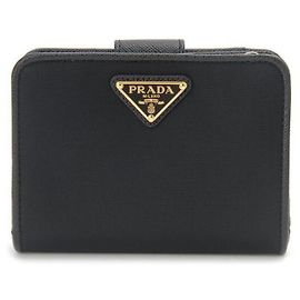 Prada Cartera Re-Nylon con sello Negro