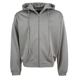 Givenchy Moletom com capuz e zíper em seda e fleece stamp: Marrom