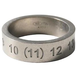 Maison Martin Margiela Numerical Ring Silvery