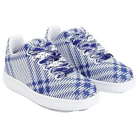 Burberry Knit Box Sneaker Blau